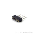2.54mm Pitch Machined Female header Connector 4P
